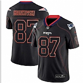 Nike Patriots 87 Rob Gronkowski Black Shadow Legend Limited Jersey Dyin,baseball caps,new era cap wholesale,wholesale hats